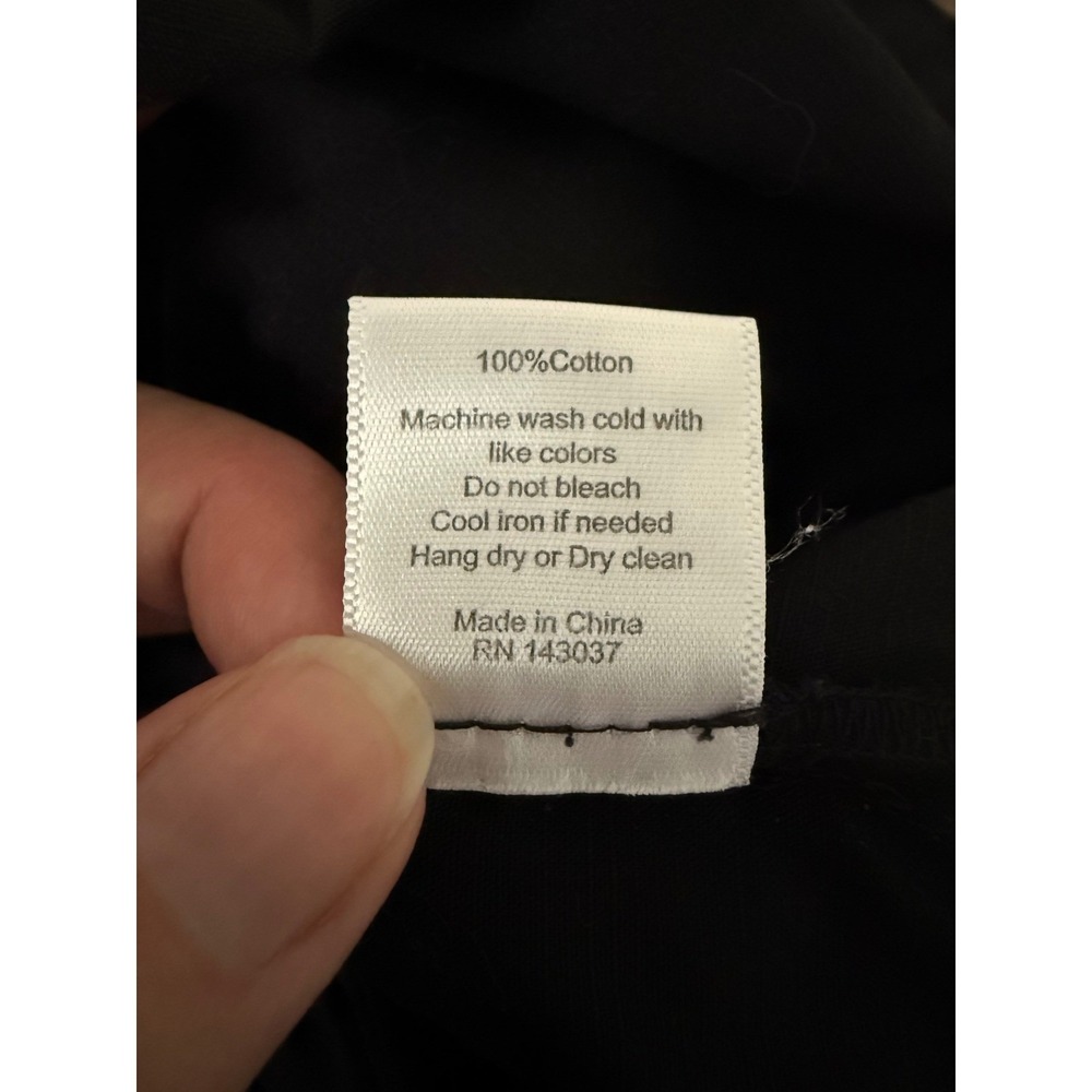 Hunter Bell Parker Black Mini Dress Womens Cotton‎ Poplin Pintuck Size Small - Picture 4 of 6